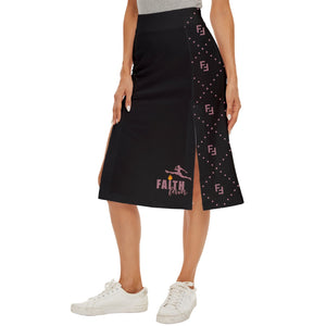 Untitled design (1) Midi Panel Skirt