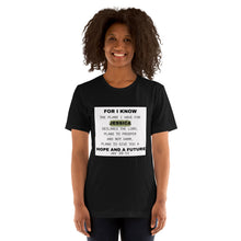 Load image into Gallery viewer, Jeremiah 29:11 Army Green Accent Custom Tee
