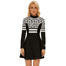 Load image into Gallery viewer, Long Sleeve White Sporty Dress

