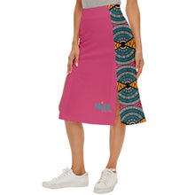 Load image into Gallery viewer, Midi Panel Skirt
