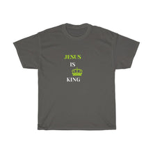 Load image into Gallery viewer, JESUS IS KING Tee (Green)
