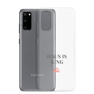 JESUS IS KING Pink Samsung Case